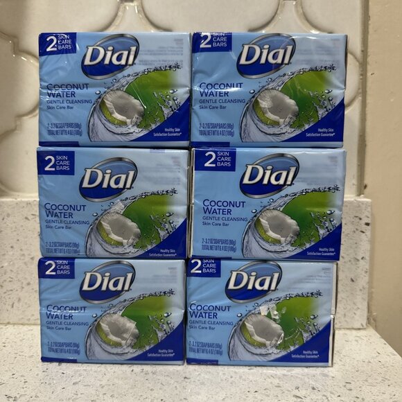 Dial Other - Dial Glycerin Coconut Water Skin Care 3.2oz Each 12 Bars Total